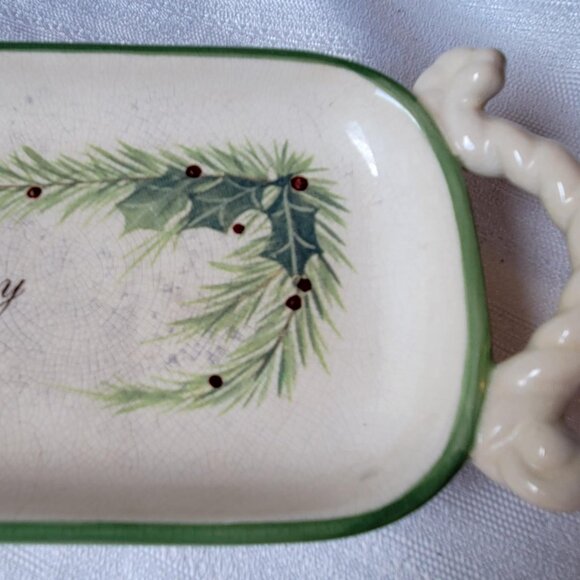 Vintage Christmas Tray - Picture 3 of 3